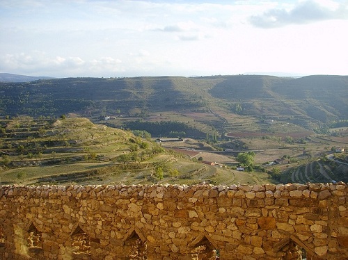 Vista panorámica desde Morella, vistas desde donde vivo
